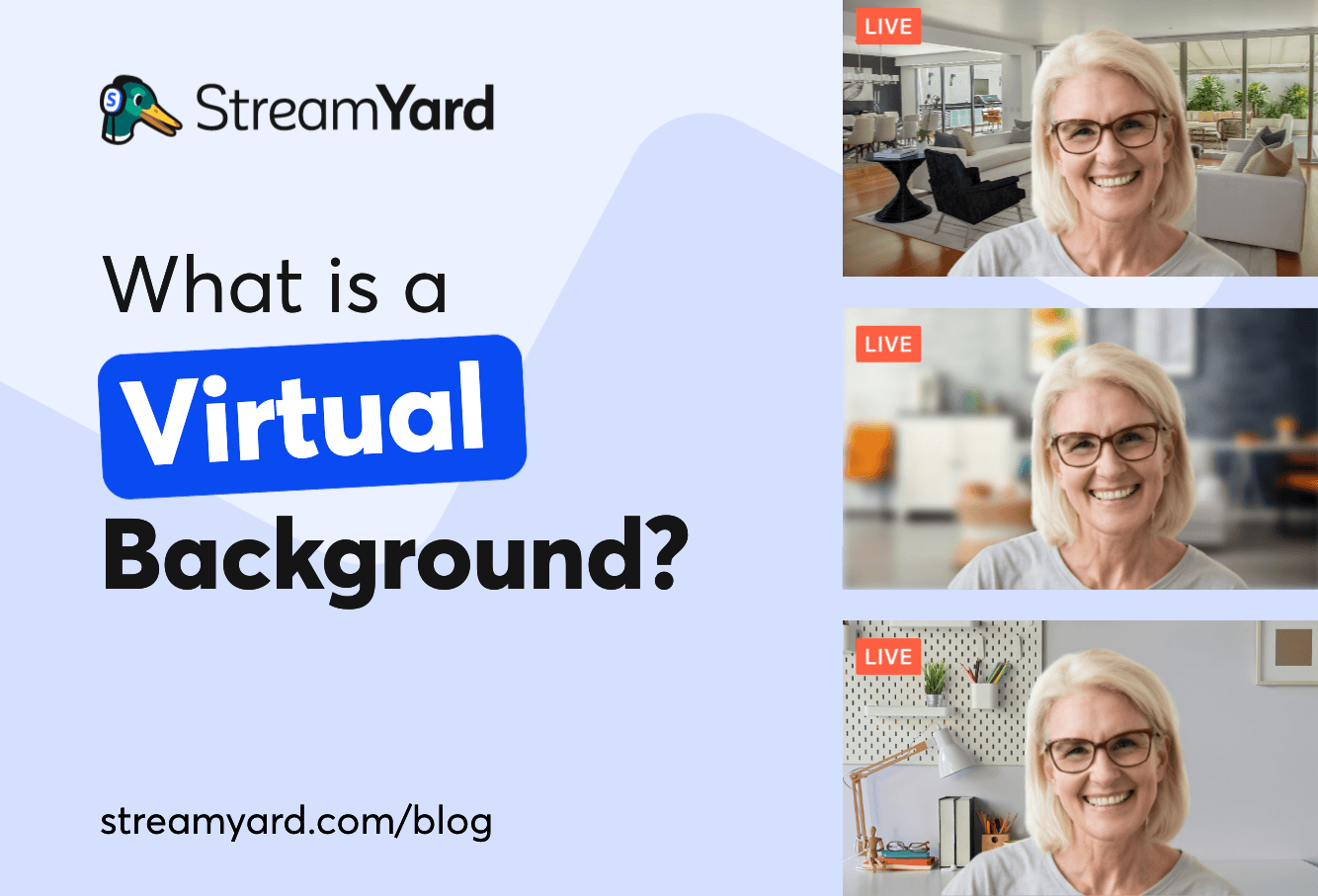 What is a virtual background? Here's a helpful guide on what it is and how to use them as a creator for more professional video content.