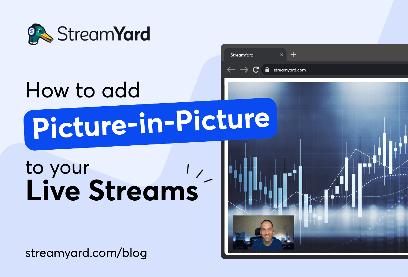 Enhance your broadcasts by adding picture-in-picture in your live streams using StreamYard. Here’s a quick guide on how to do that.