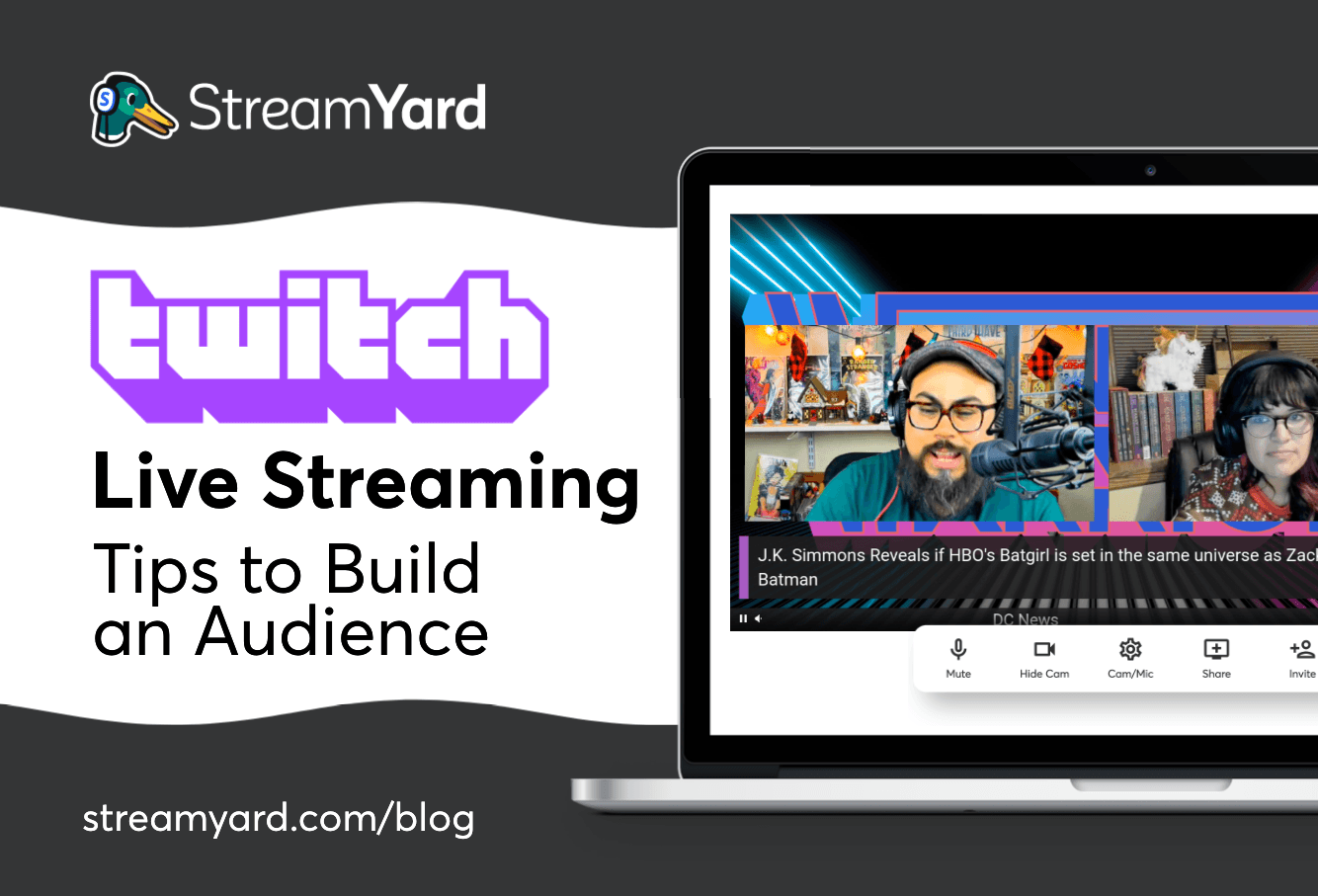 Twitch offers an incredible opportunity to build an audience and nurture your community. Here are the top Twitch live streaming tips to make the most of your live broadcasts on the platform.