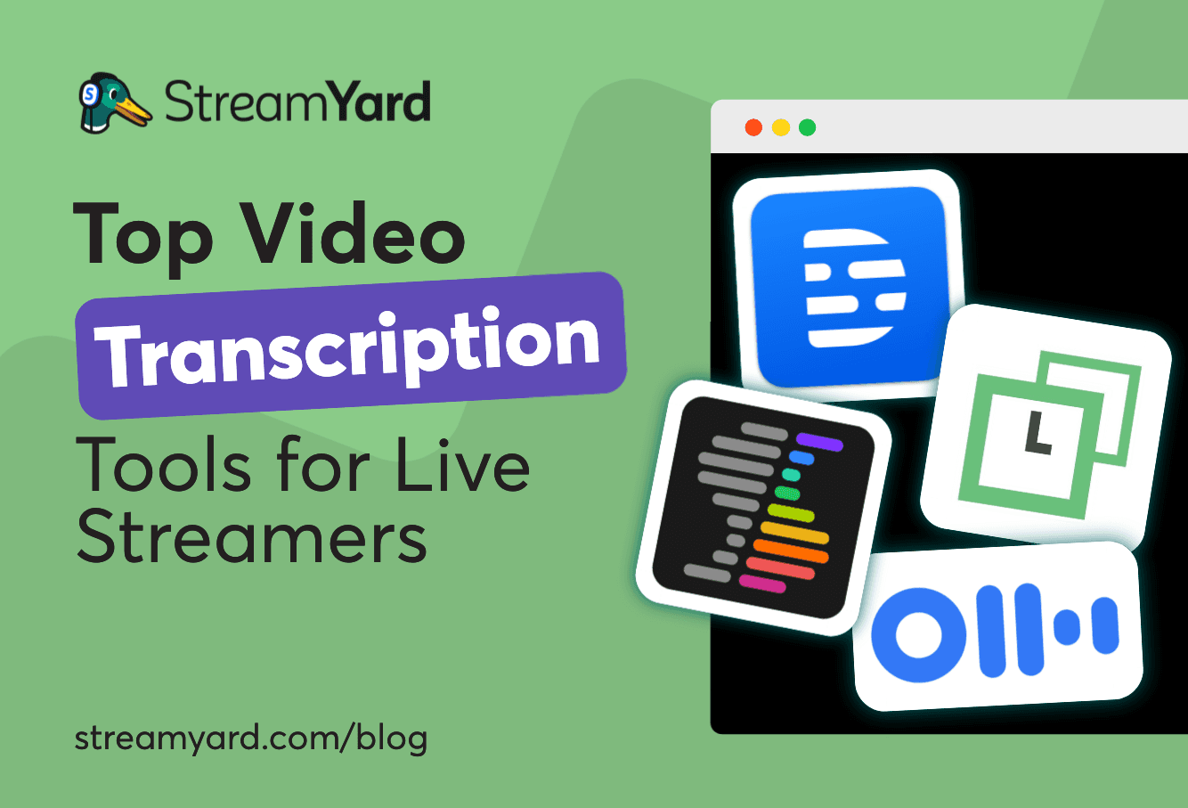 Live video transcripts can help you expand your video reach even when it's over. Find the top video transcription tools to get started.