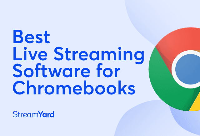 We compare the top 3 live streaming software for Chromebook users, including StreamYard. We believe it's the top choice for content creators because it's browser-based, easy-to-use, and stable.