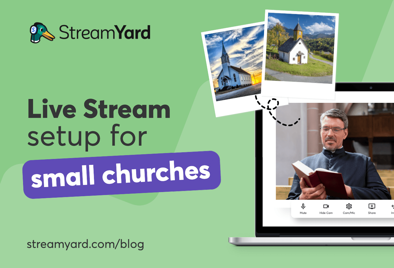 Find out what you need to have for the perfect small church live stream setup, along with the top recommendations from live streaming pros.
