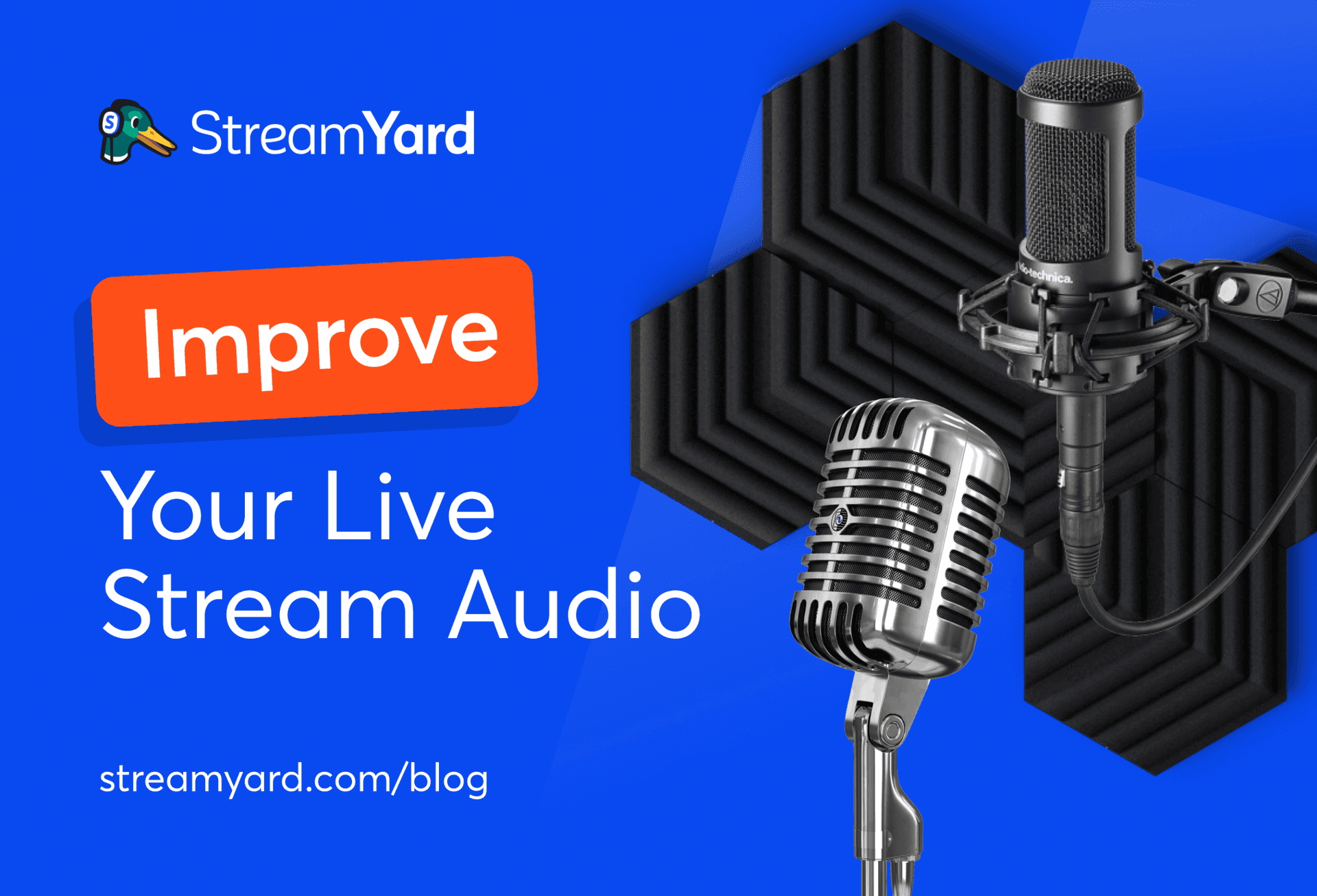 Here are seven simple ways to ways to improve live stream audio. Follow these pro tips and tricks to make your live streams sound great.