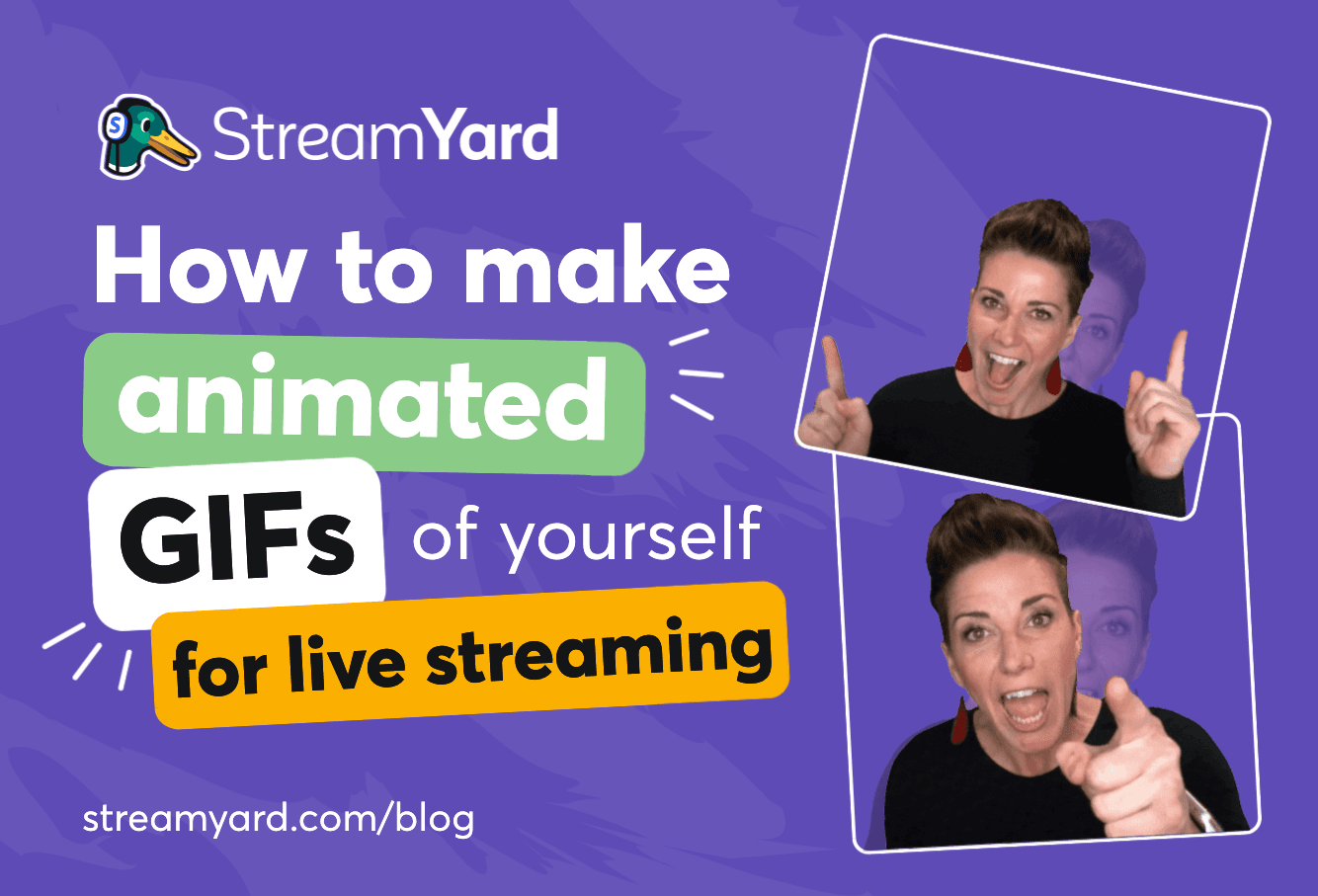 Enhance your live streams with animated GIFs. Follow this simple guide to learn how to make animated GIFs of yourself for live streaming.