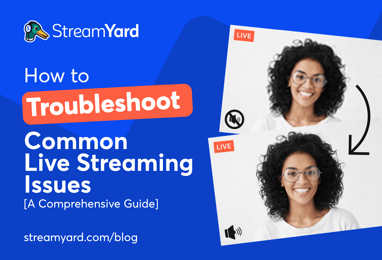 Learn how to troubleshoot common live streaming issues and deliver seamless, smooth live broadcasts each time you go live.