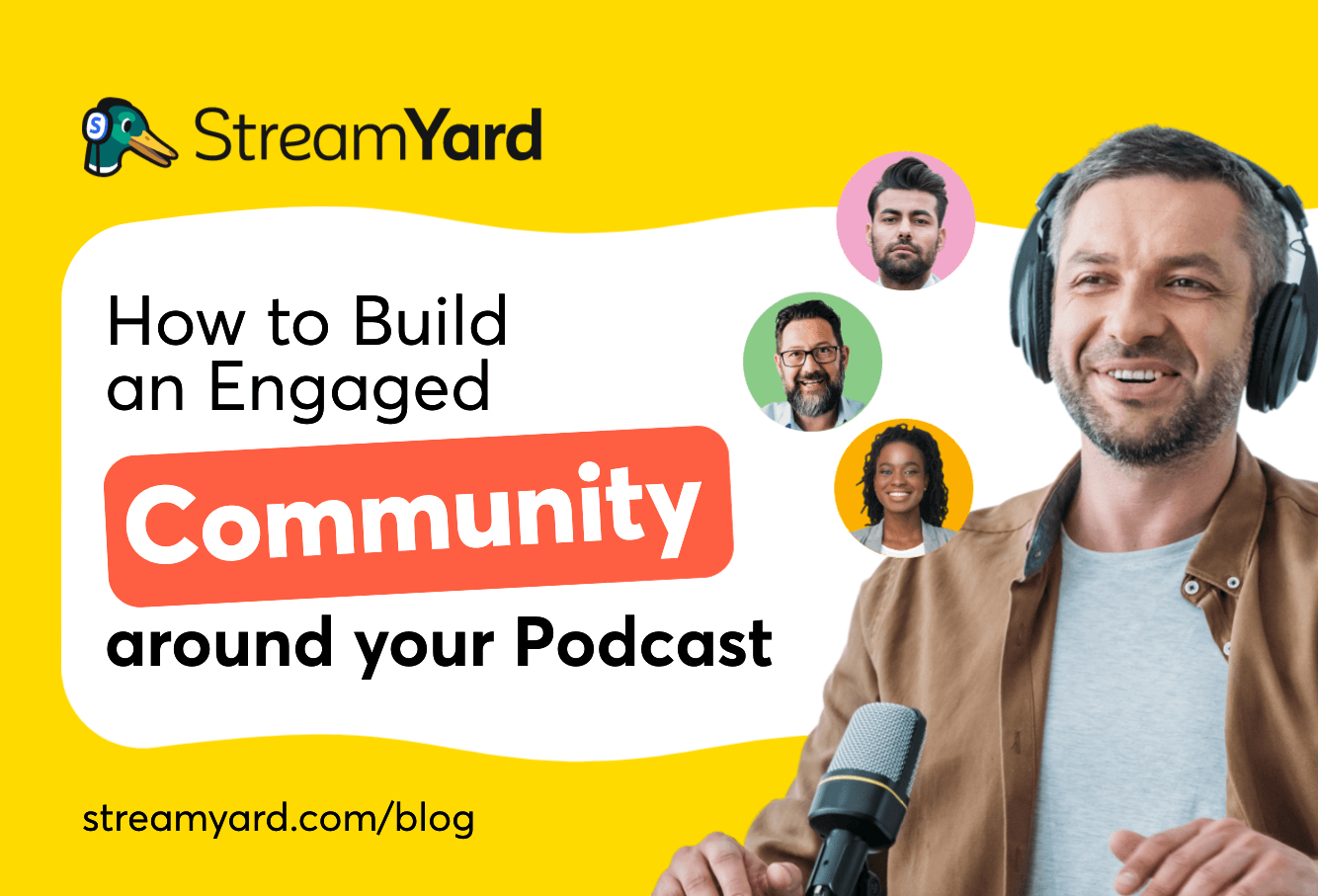 Achieve most of your content marketing goals by building a community with a podcast. Read on to know seven excellent ways to do that.