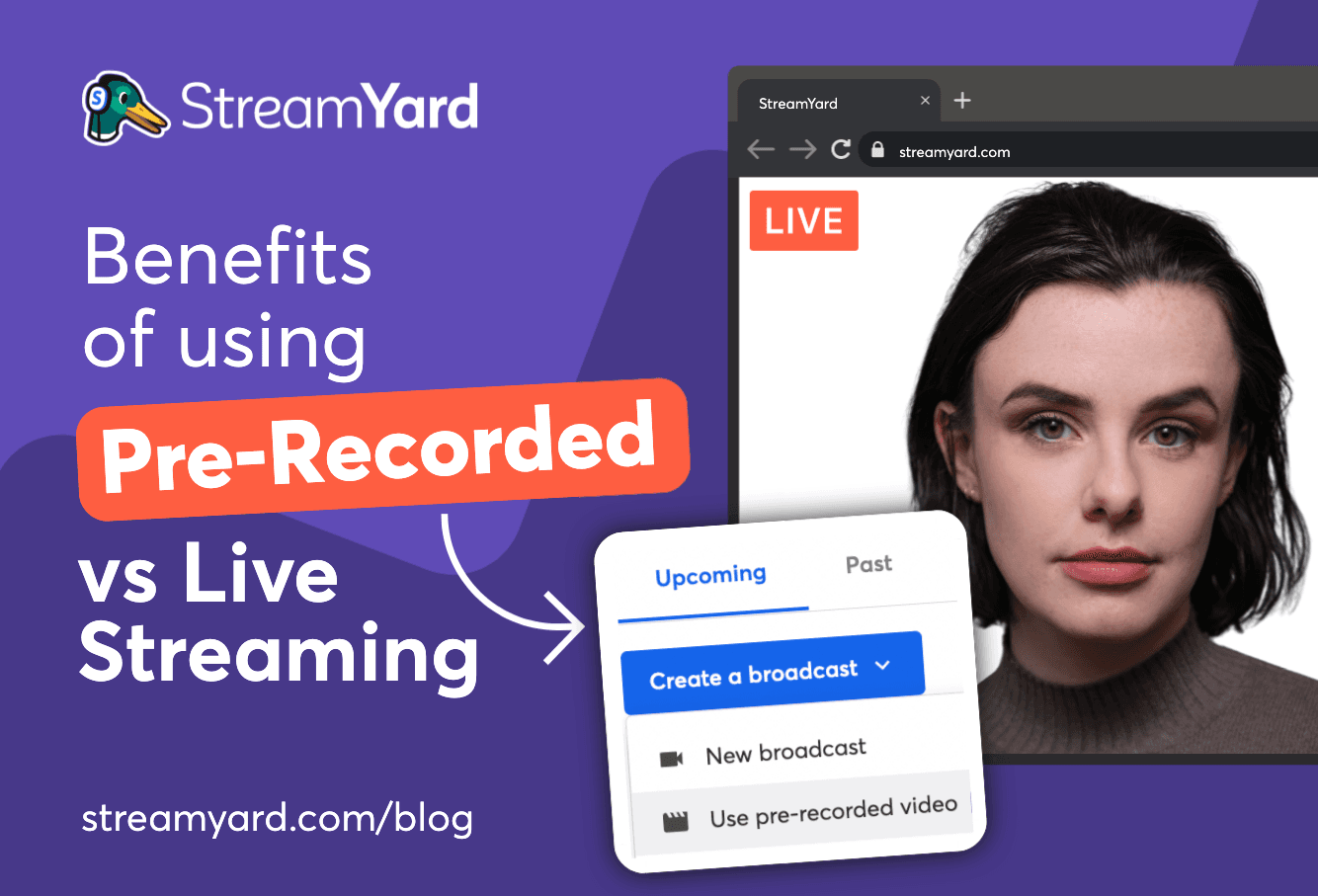 Find out how to bring pre-recorded streaming into your digital content mix to maintain live stream consistency with your viewers.