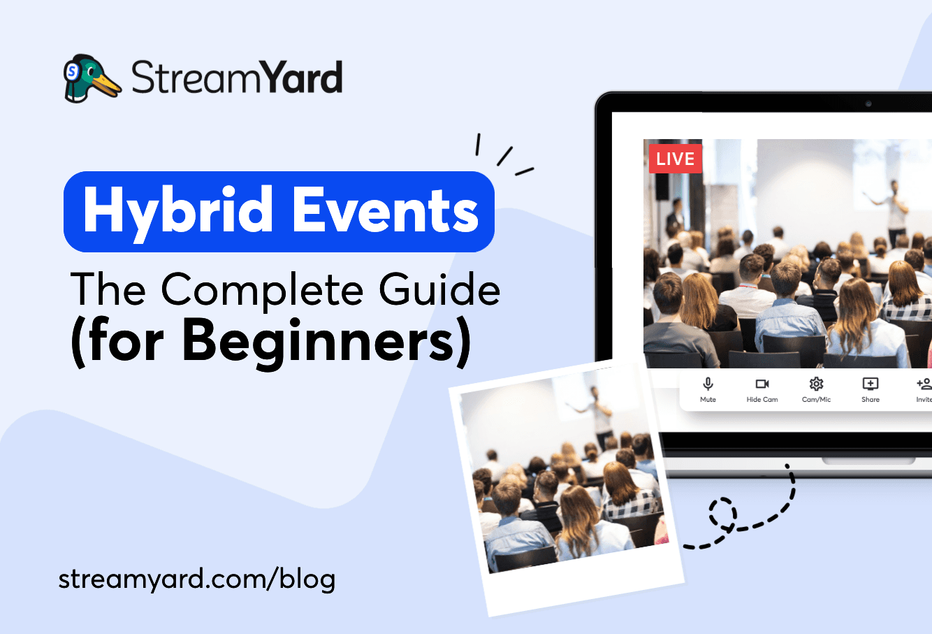Learn how to run hybrid events and engage your audience offline and online with this easy guide on utilizing the hybrid model.