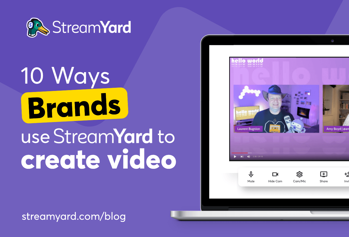 Here’s how brands are catching on to the power of live streaming with StreamYard. Read on to find out how to use StreamYard for your brand.
