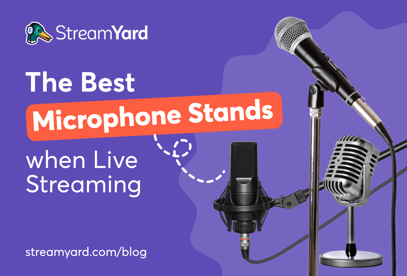 Live streams are only as good as your audio quality. Looking for the best microphone stands when live streaming? Here are our top picks.