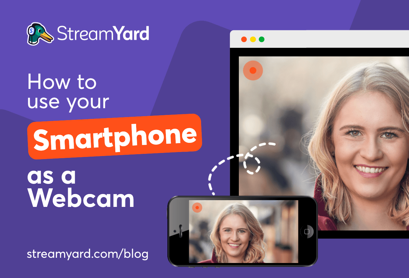 Learn about tools that will allow you to use your iPhone or Android phone as a webcam for live streaming, pre-recorded videos, and more.