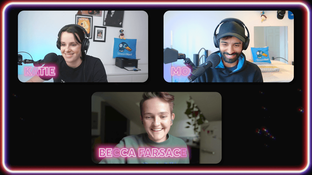 Streamyard Color StreamYard - Webinars