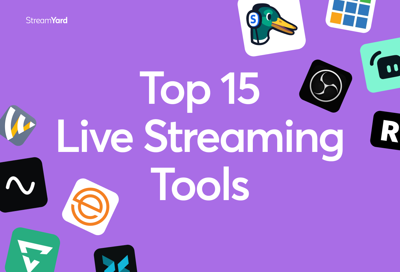 Top 15 Live Streaming Software for Professionals and Beginners