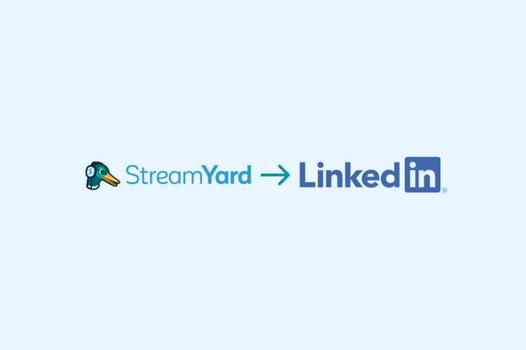 StreamYard becomes a LinkedIn Live partner!